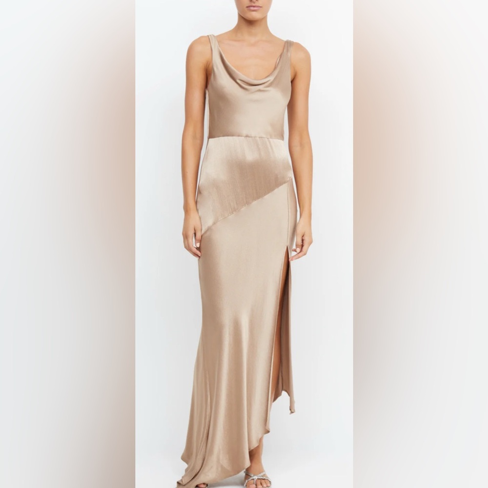 Bec + Bridge MOON DANCE COWL DRESS Sz 8-0243